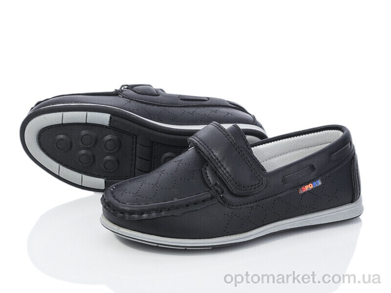 Купить Туфлі дитячі YF2351-2A Kimbo-o чорний, фото 1