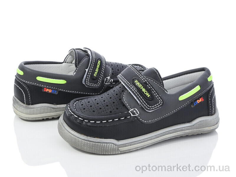 Купить Туфлі дитячі YF2356-1A Kimbo-o чорний, фото 1