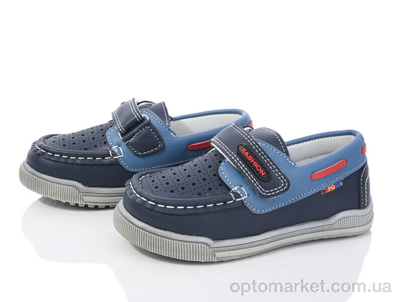 Купить Туфлі дитячі YF2356-1B Kimbo-o синій, фото 1