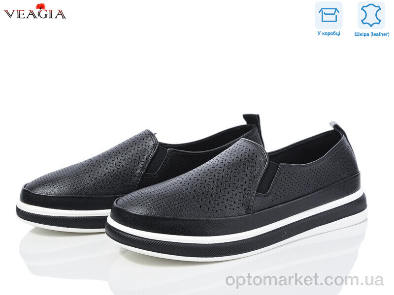 Купить Туфлі жіночі YF5003-1 Veagia чорний, фото 1