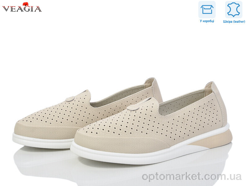 Купить Туфлі жіночі YF5008-3 Veagia бежевий, фото 1