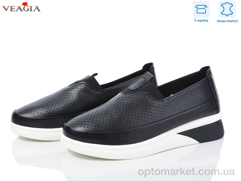 Купить Туфлі жіночі YF5009-1 Veagia чорний, фото 1