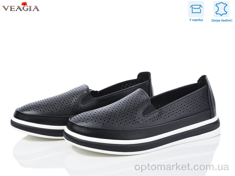 Купить Туфлі жіночі YF5010-1 Veagia чорний, фото 1