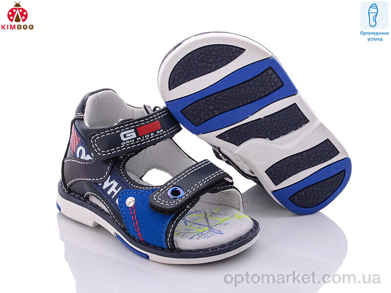 Купить Сандалі дитячі YF732-1B ортопед Kimbo-o синій, фото 1