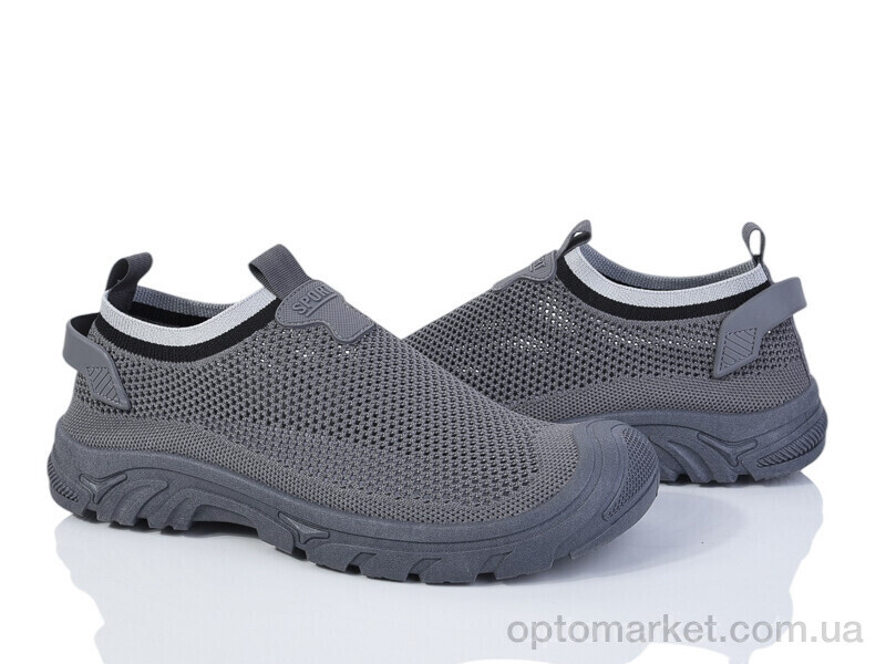 Купить Кросівки чоловічі YG313 grey Baolikang сірий, фото 1