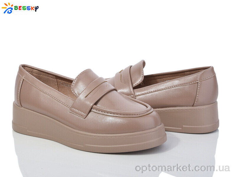 Купить Туфлі дитячі YJ3855-3B Bessky коричневий, фото 1