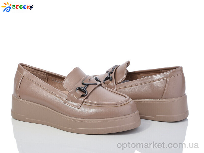 Купить Туфлі дитячі YJ3857-3B Bessky коричневий, фото 1