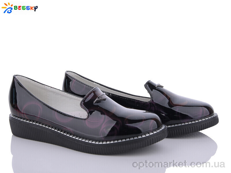 Купить Туфлі дитячі YJ6757-1 Bessky чорний, фото 1