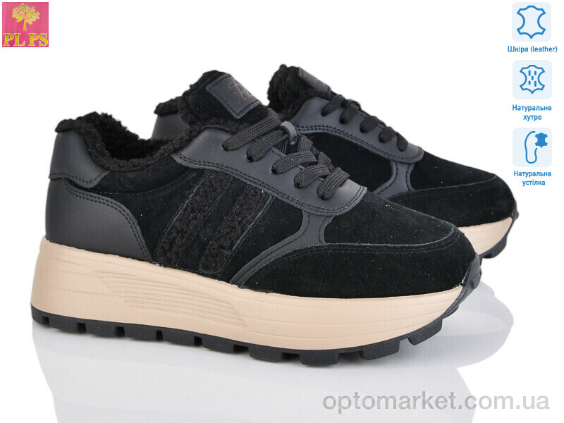 Купить Кросівки жіночі YJ689-1 PLPS чорний, фото 1