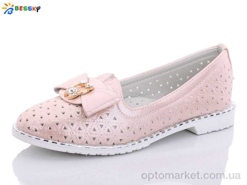 Купить Туфлі дитячі YJ9659-3 Bessky рожевий, фото 1