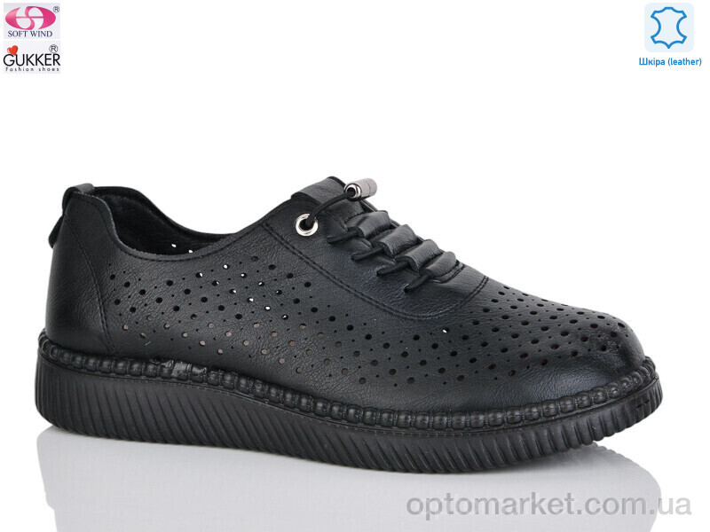 Купить Туфлі жіночі YK0010-1 Gukkcr чорний, фото 1