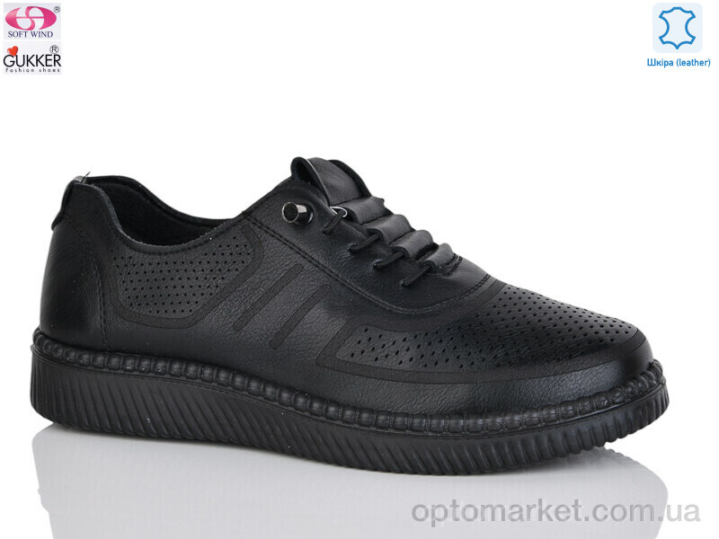 Купить Туфлі жіночі YK0011-1 Gukkcr чорний, фото 1