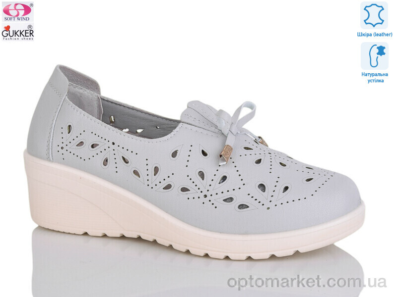Купить Туфлі жіночі YK0031-7 Gukkcr сірий, фото 1