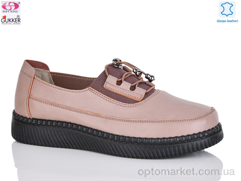 Купить Туфлі жіночі YK007-12 Gukkcr коричневий, фото 1