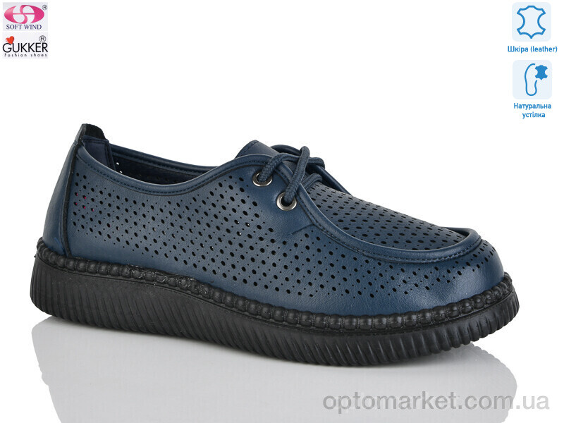 Купить Туфлі жіночі YK2029 Gukkcr синій, фото 1
