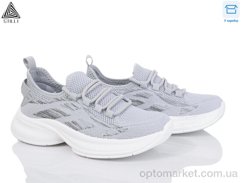 Купить Кросівки жіночі YL10-3 піна Stilli сірий, фото 1
