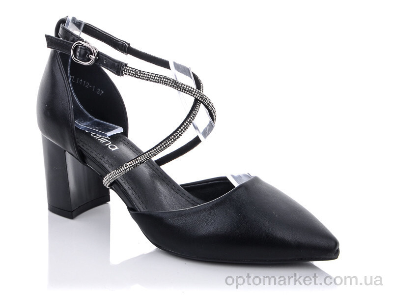 Купить Туфлі жіночі YL1412-1 Purlina чорний, фото 1