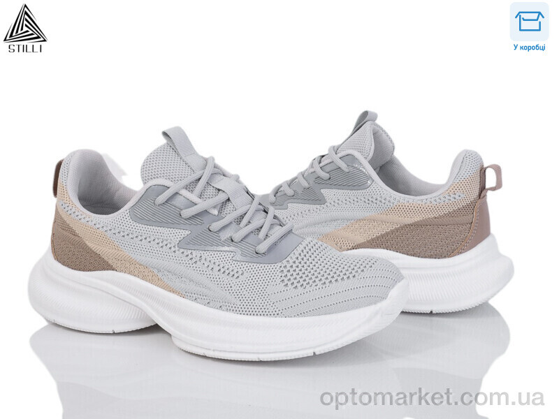 Купить Кросівки жіночі YL60-3 піна Stilli сірий, фото 1