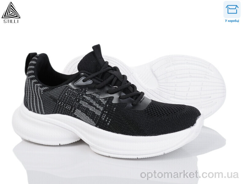 Купить Кросівки жіночі YL70-3 піна Stilli чорний, фото 1