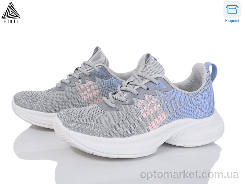 Купить Кросівки жіночі YL70-5 піна Stilli сірий, фото 1