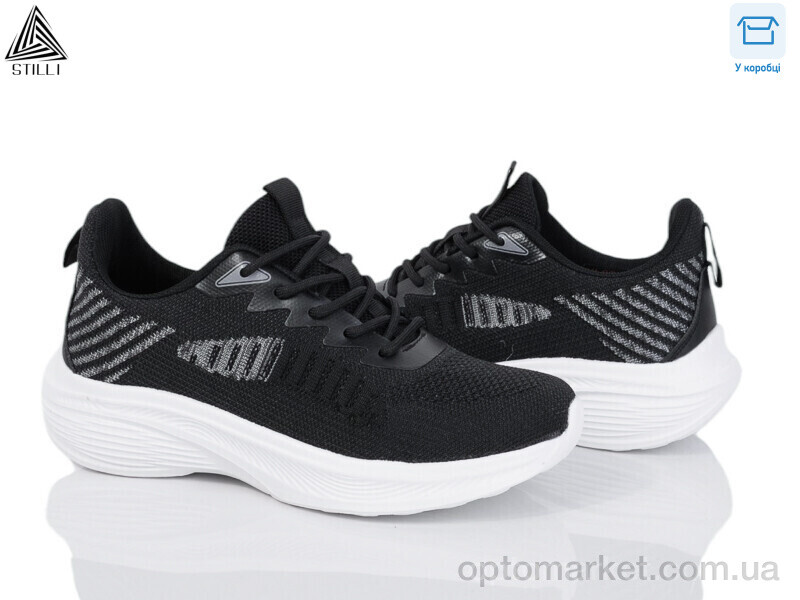 Купить Кросівки жіночі YL80-2 піна Stilli чорний, фото 1