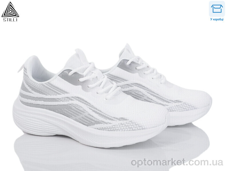 Купить Кросівки жіночі YL90-3 піна Stilli білий, фото 1