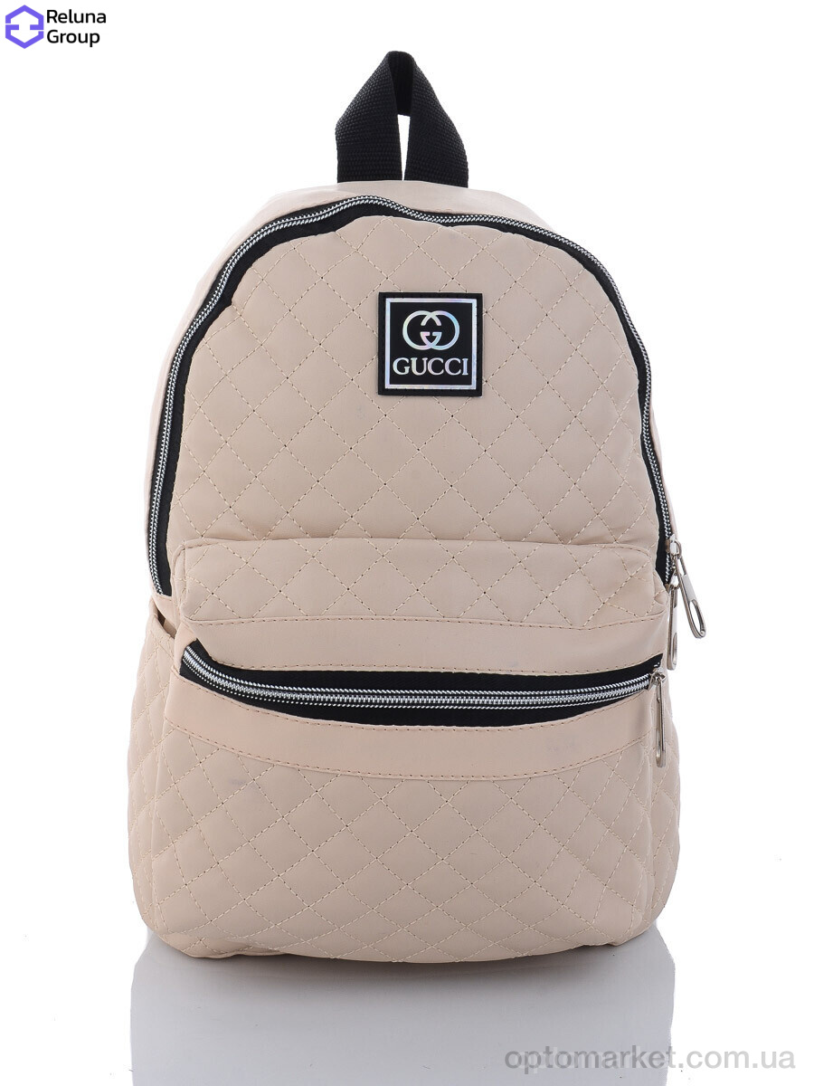 Купить Рюкзак женский YM013-11 beige G.cci бежевий, фото 2