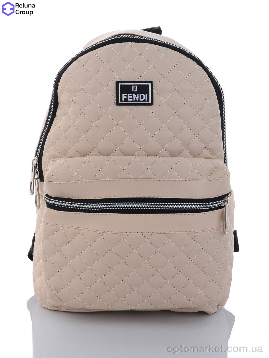 Купить Рюкзак женский YM013-15 beige F.NDI бежевий, фото 2