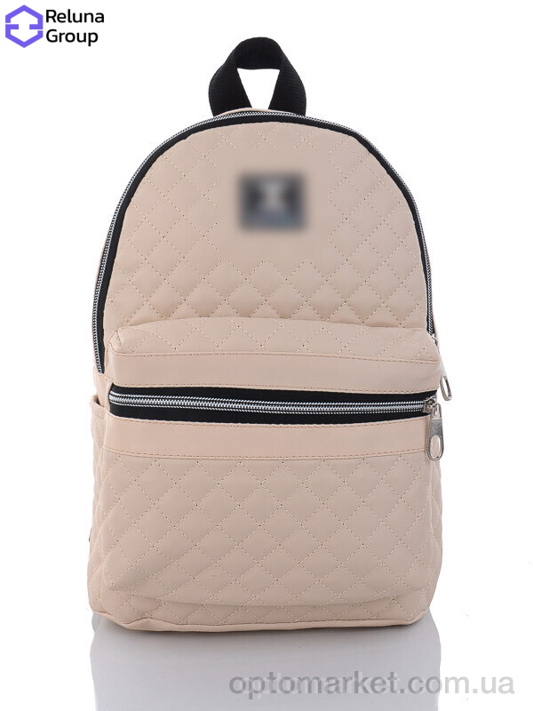 Купить Рюкзак женский YM013-3 beige C.anel бежевий, фото 1