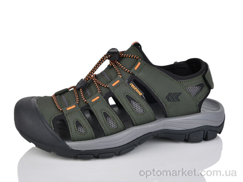 Купить Сандалі чоловічі YML25628 khaki Restime хакі, фото 1