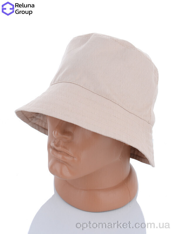 Купить Панама унісекс YQ001-8 beige Reluna Group бежевий, фото 1