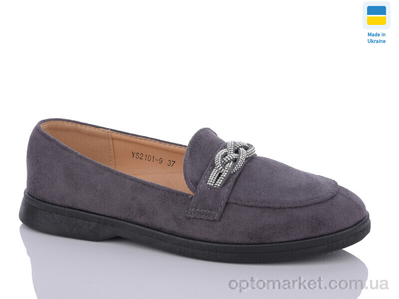 Купить Туфлі жіночі YS2101-9 Swin сірий, фото 1