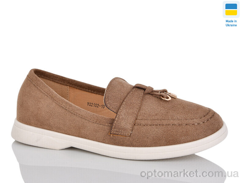 Купить Туфлі жіночі YS2102-10 Swin коричневий, фото 1