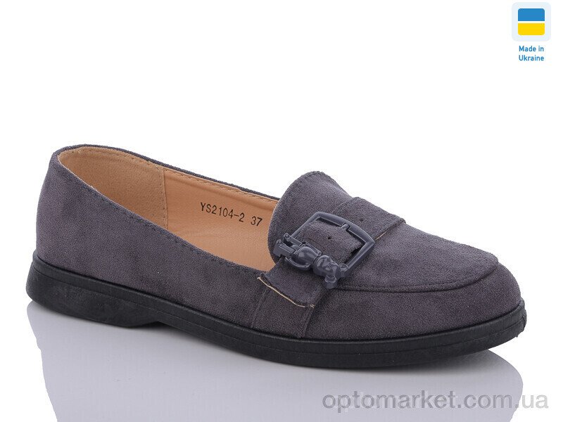 Купить Туфлі жіночі YS2104-2 Swin сірий, фото 1