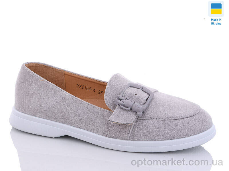 Купить Туфлі жіночі YS2104-4 Swin сірий, фото 1