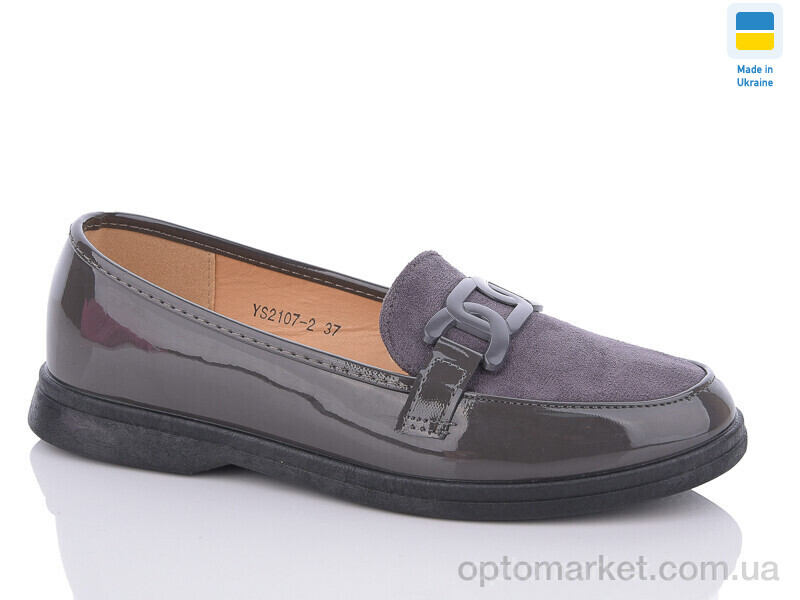 Купить Туфлі жіночі YS2107-2 Swin сірий, фото 1