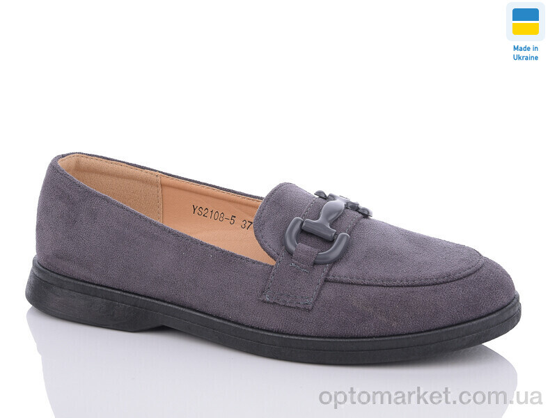 Купить Туфлі жіночі YS2108-5 Swin сірий, фото 1