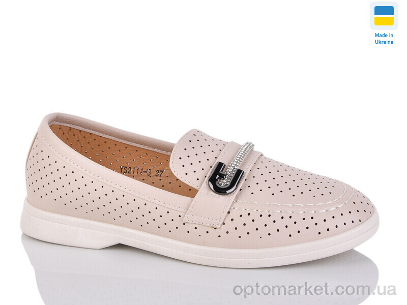Купить Туфлі жіночі YS2111-3 Swin бежевий, фото 1