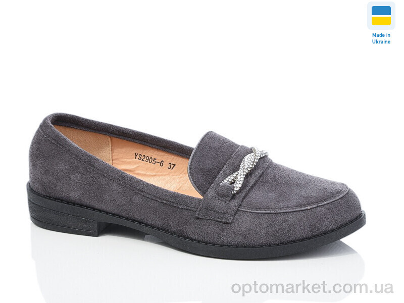 Купить Туфлі жіночі YS2905-6 Swin сірий, фото 1