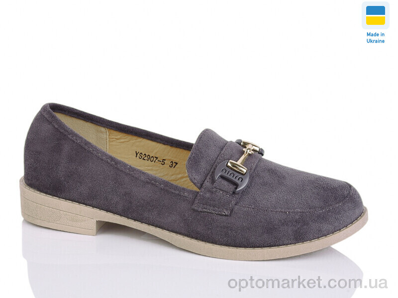 Купить Туфлі жіночі YS2907-5 Swin сірий, фото 1