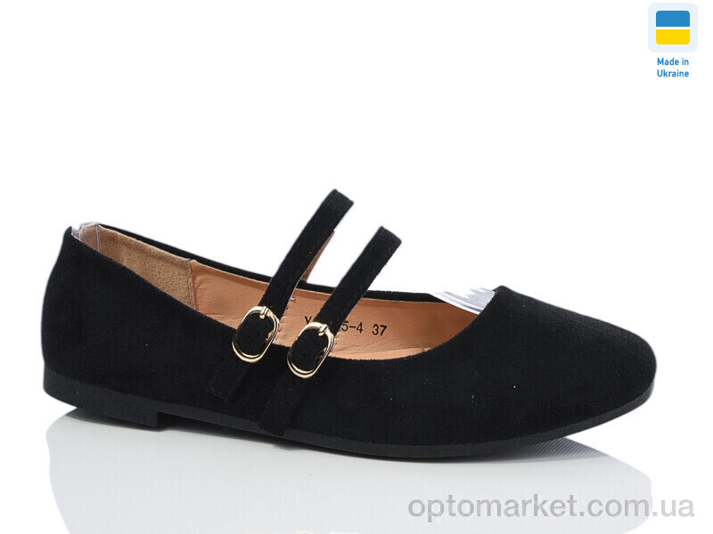Купить Балетки жіночі YS3205-4 Swin чорний, фото 1