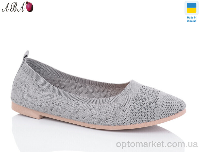 Купить Балетки жіночі YS3212-2 Swin сірий, фото 1