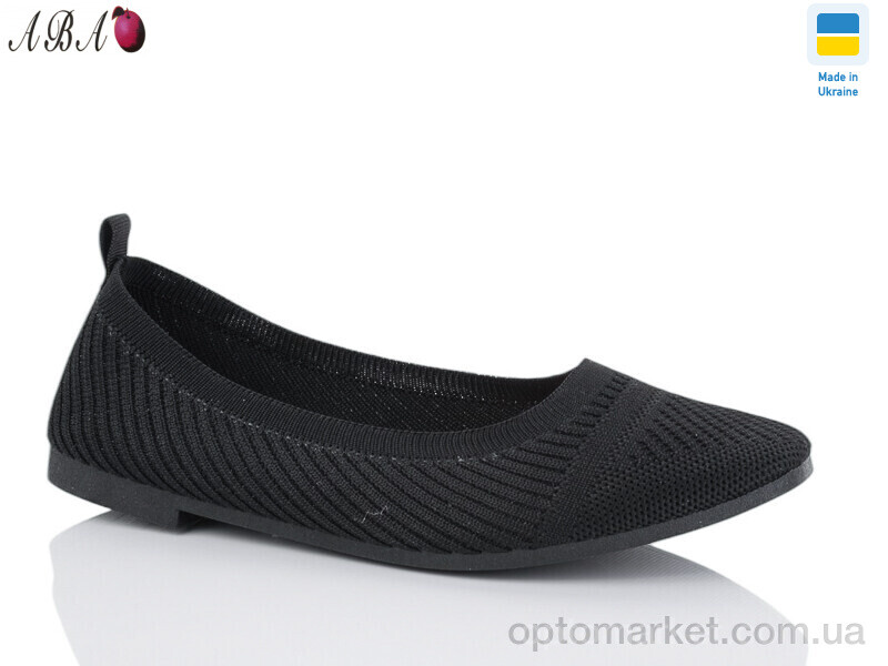 Купить Балетки жіночі YS3213-1 Swin чорний, фото 1