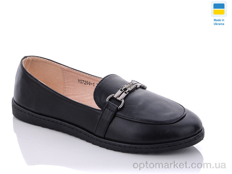 Купить Туфлі жіночі YS7294-1 Dual чорний, фото 1
