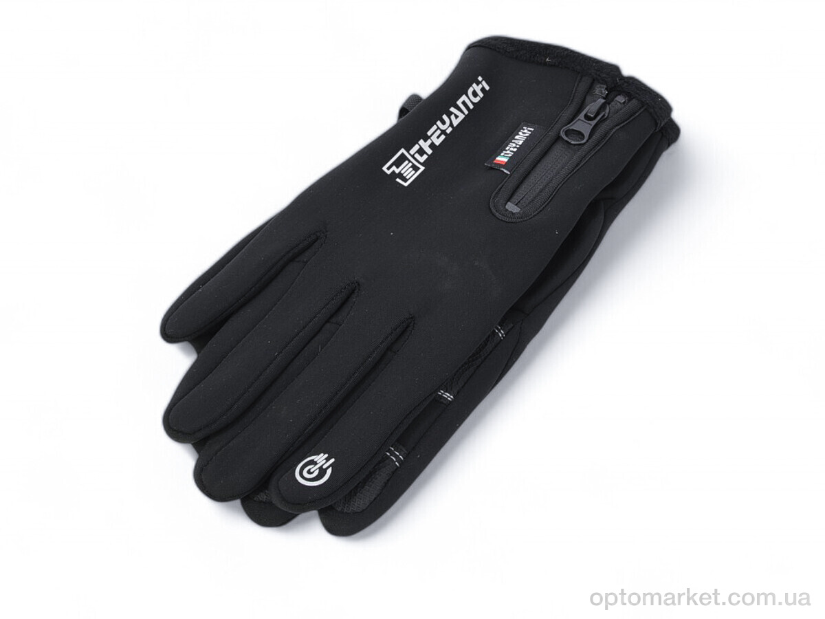 Купить Рукавички чоловічі YSD002 фліс black Rubi чорний, фото 1