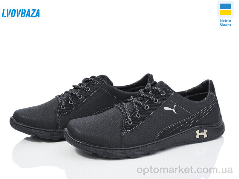 Купить Кросівки чоловічі Yulius 59 Yulius чорний, фото 2