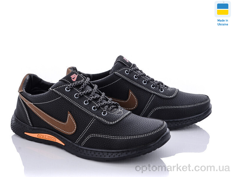 Купить Кросівки чоловічі Yulius 95-2 Yulius чорний, фото 2