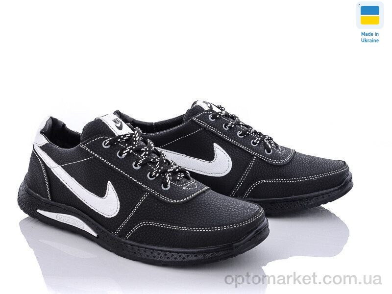 Купить Кросівки чоловічі Yulius 95-4 Yulius чорний, фото 2