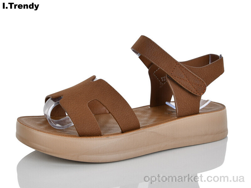 Купить Босоніжки жіночі YZ103-6 Trendy коричневий, фото 1