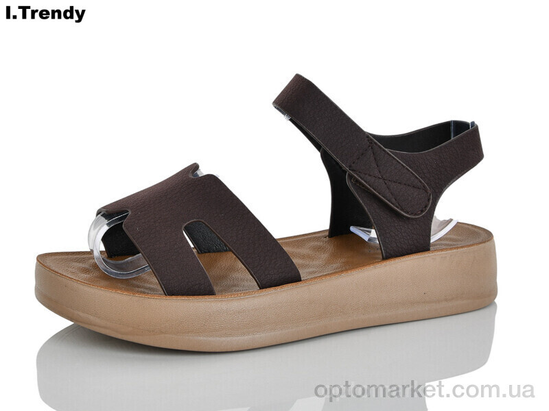 Купить Босоніжки жіночі YZ103-9 Trendy коричневий, фото 1